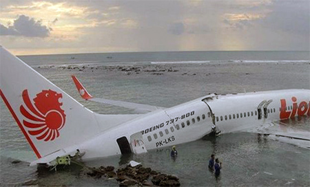 Se estrella un avión de Lion Air con 188 pasajeros en Indonesia